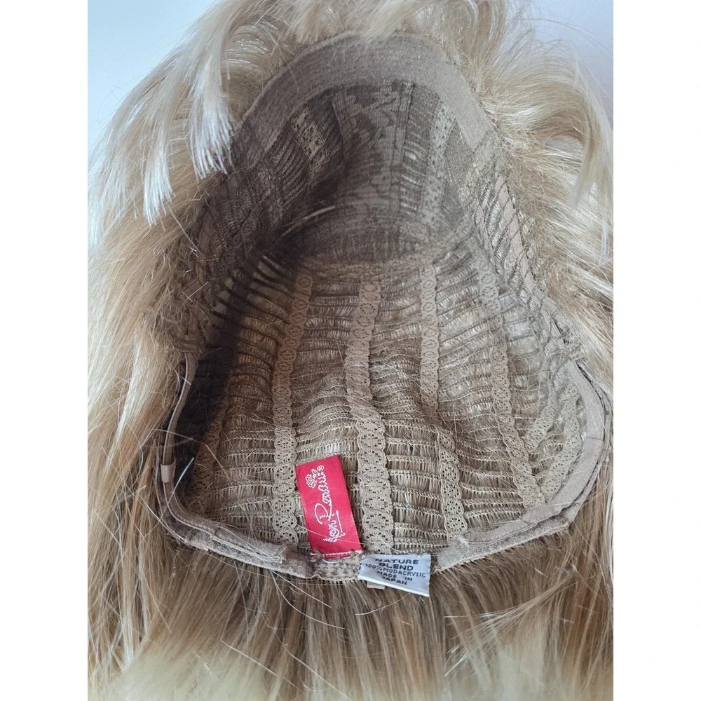 Jon Renau Wig Blonde A-line Bob With Fringe Synthetic Nature Blend